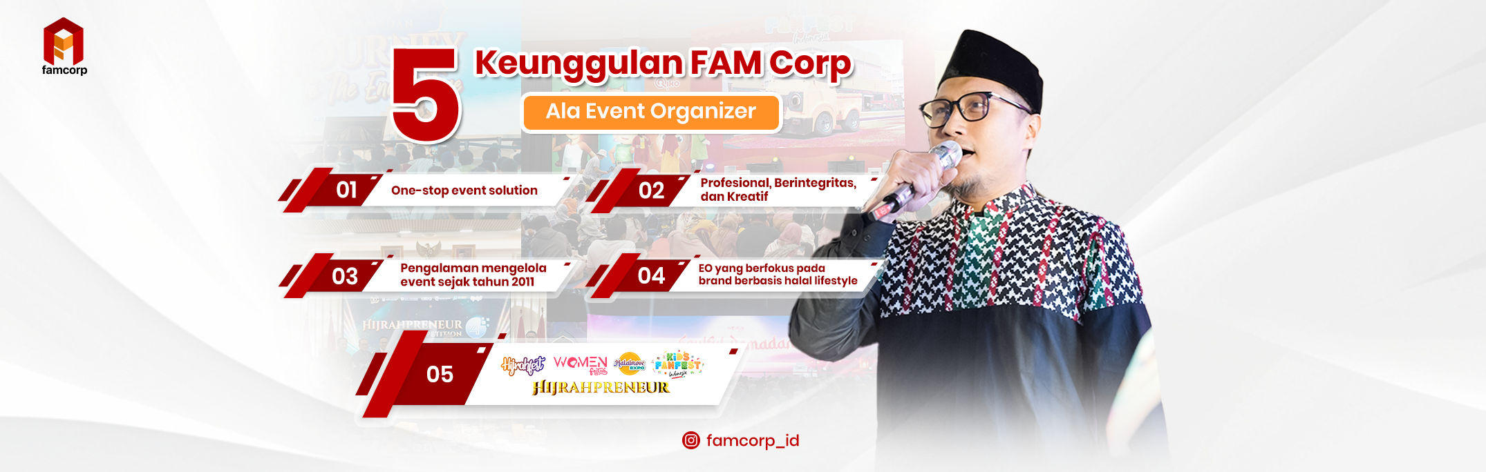 FAMCORP MICE (Mitra Strategis dalam Mengelola Event Halal Lifestyle)